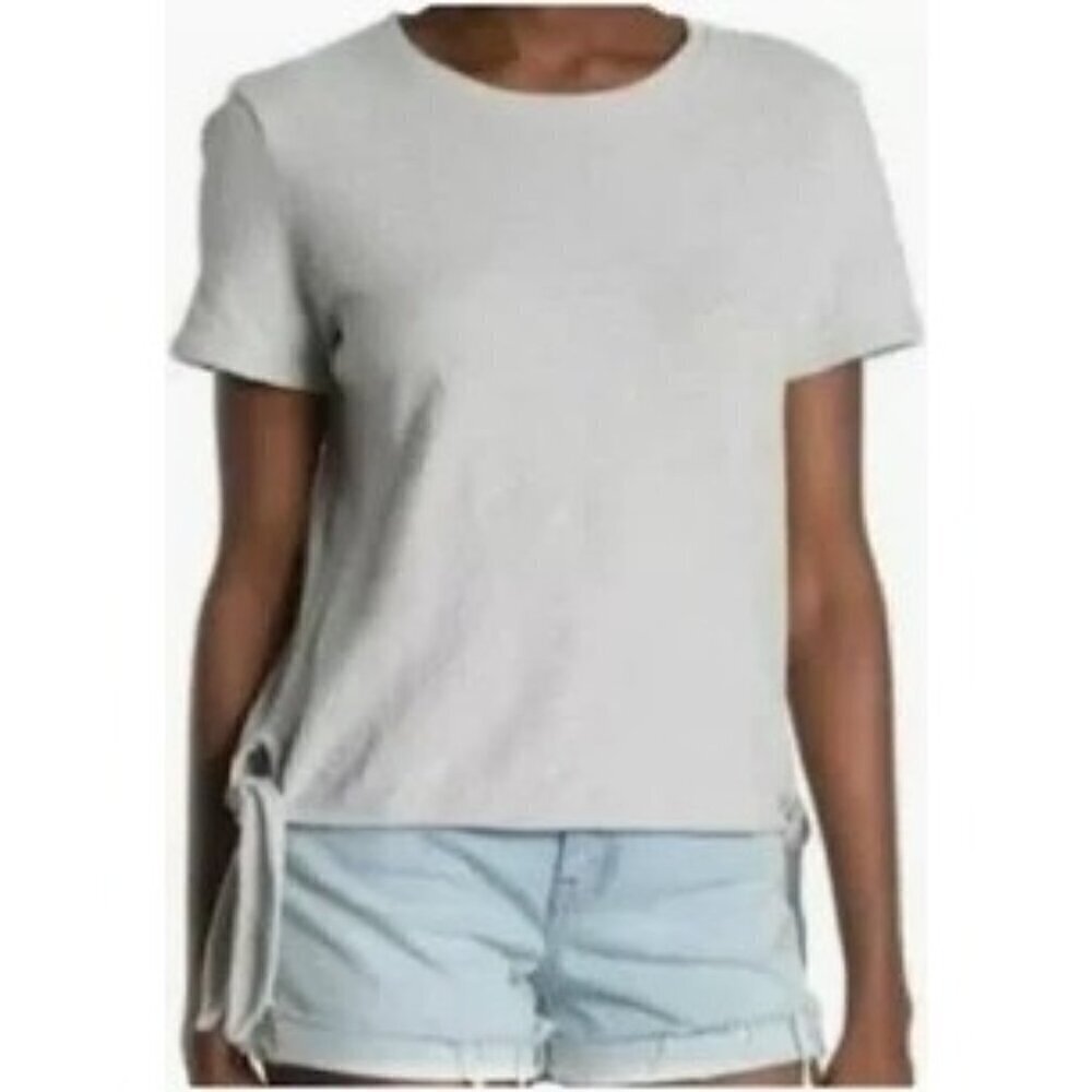 Madewell Texture & Thread Modern Side Tie Top Size M